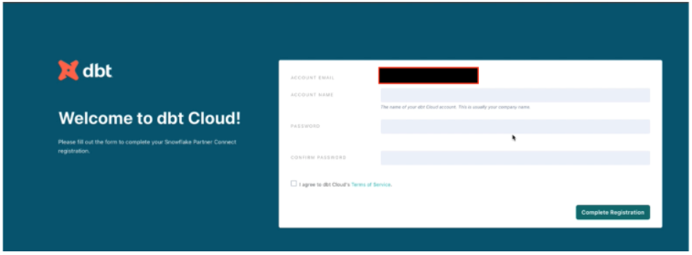 dbt - Account Info
